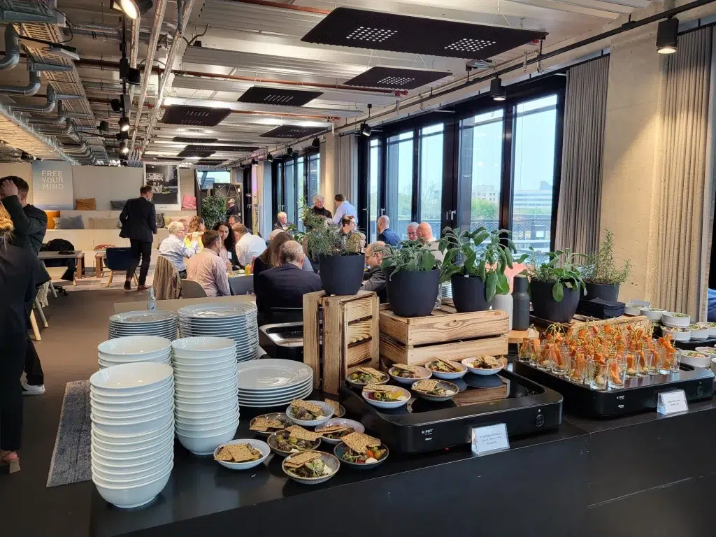 Lunch at the PAC Horizons event in Frankfurt