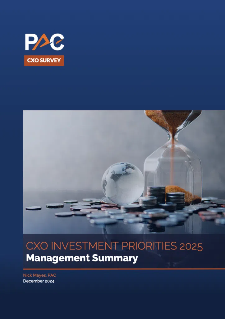 CXO INVESTMENT PRIORITIES 2025 Management Summary