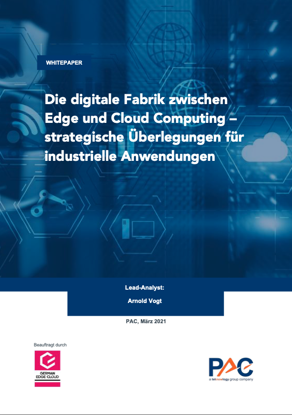  Whitepaper: Die digitale Fabrik zwischen Edge und Cloud Computing – strategische Überlegungen für industrielle Anwendungen